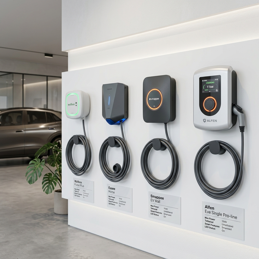 Les meilleures wallbox 2026 : comparatif Schneider, Legrand, Wallbox, Easee, Hager