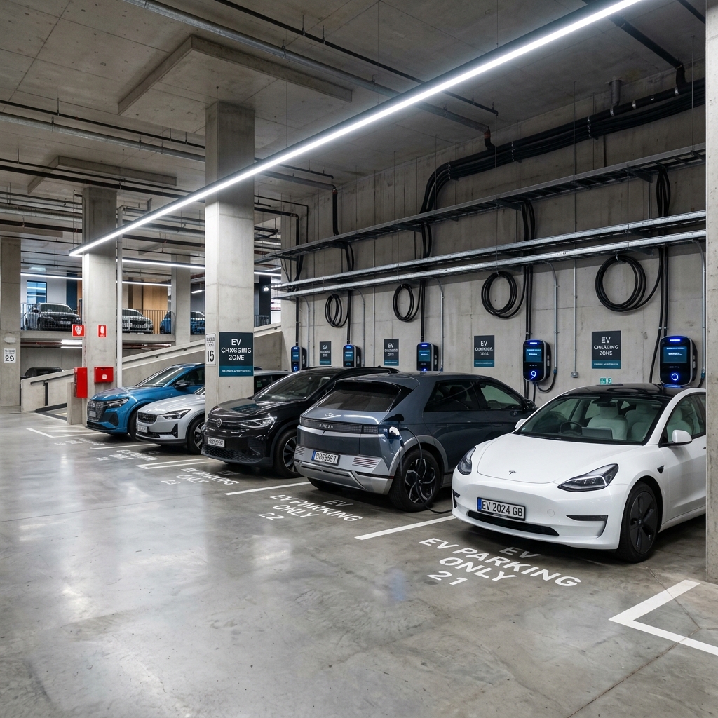 Borne de recharge en copropriété à Lille : droit à la prise, AG et installation IRVE