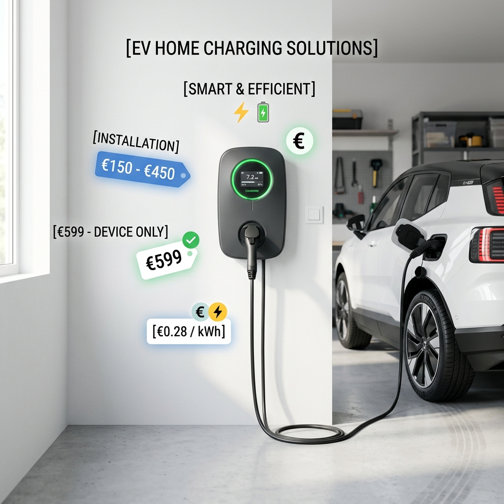 Prix installation borne de recharge dans le Nord 2026 : budget complet wallbox maison et copropriété